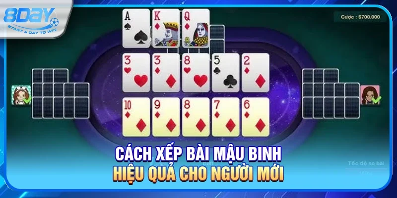 Mậu binh - Nghệ thuật xếp bài và bí kíp chiến thắng tại 8day
