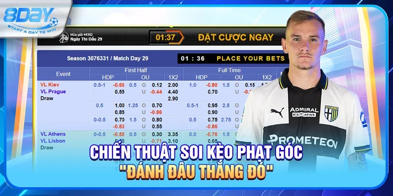 Chiến thuật soi kèo phạt góc "đánh đâu thắng đó"