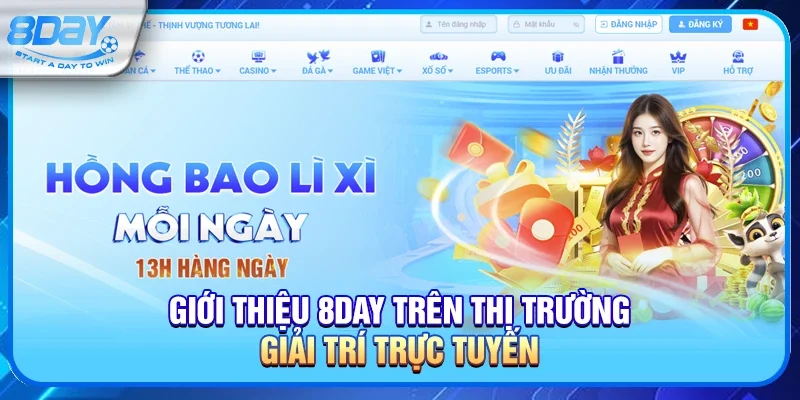 Giới thiệu 8day trên thị trường giải trí trực tuyến