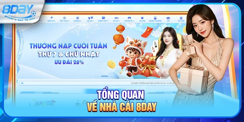 Tổng quan về nhà cái 8day