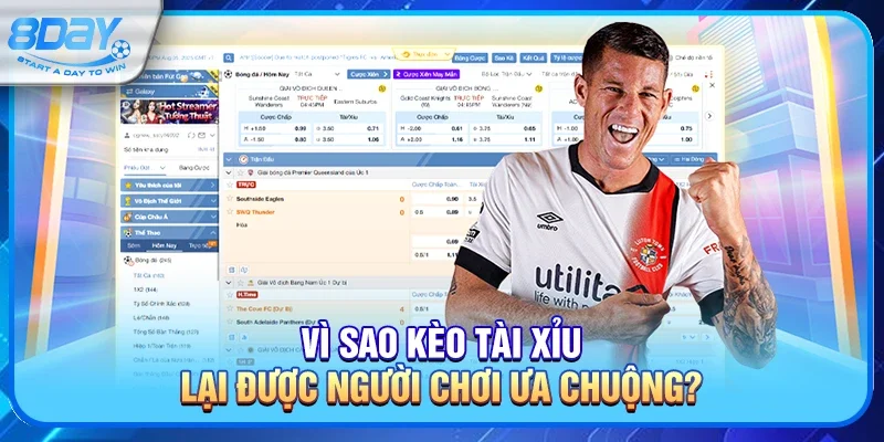 Vì sao kèo tài xỉu lại được người chơi ưa chuộng?